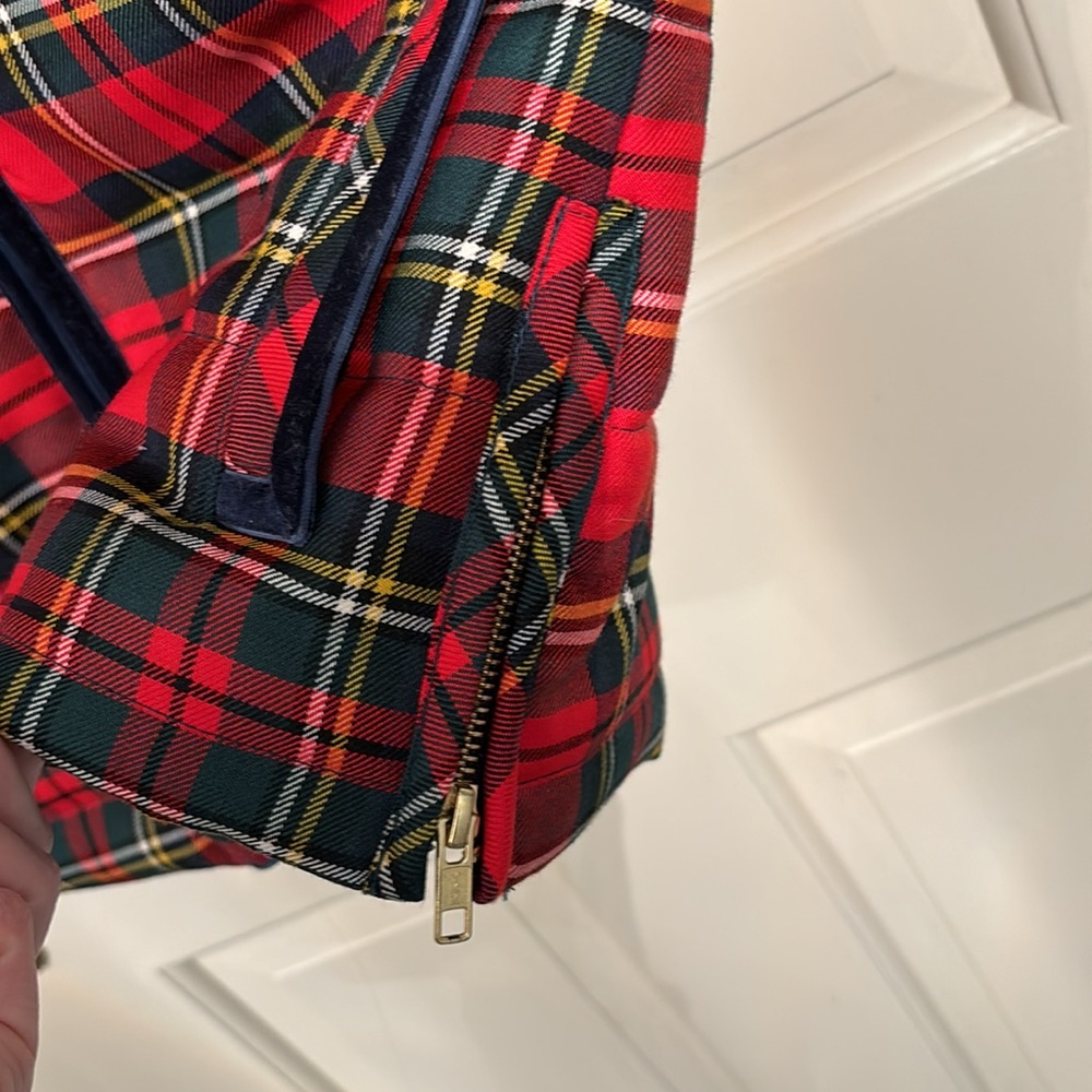 J. Crew Holiday Plaid Vest View 5
